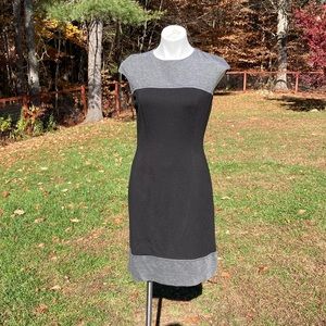 Lauren Ralph Lauren upgraded little black dress with fitted panels size 10